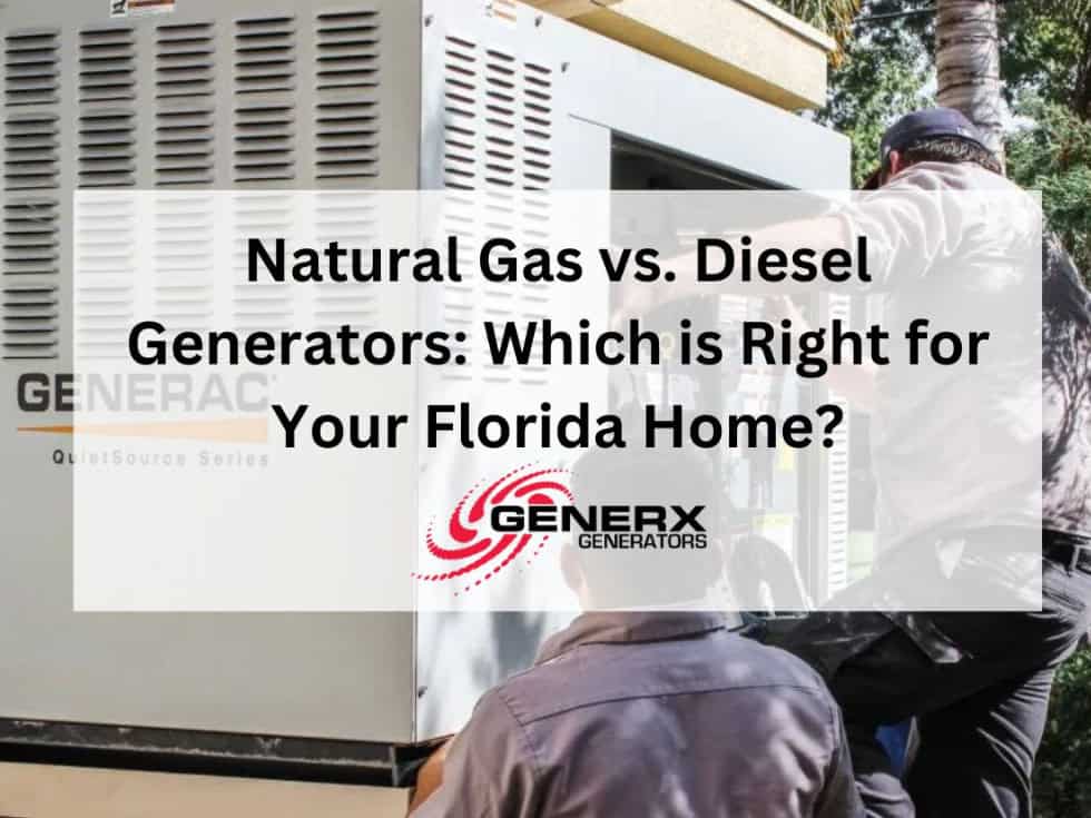 Natural Gas vs. Diesel Generators: Which One is Right for Your Home?