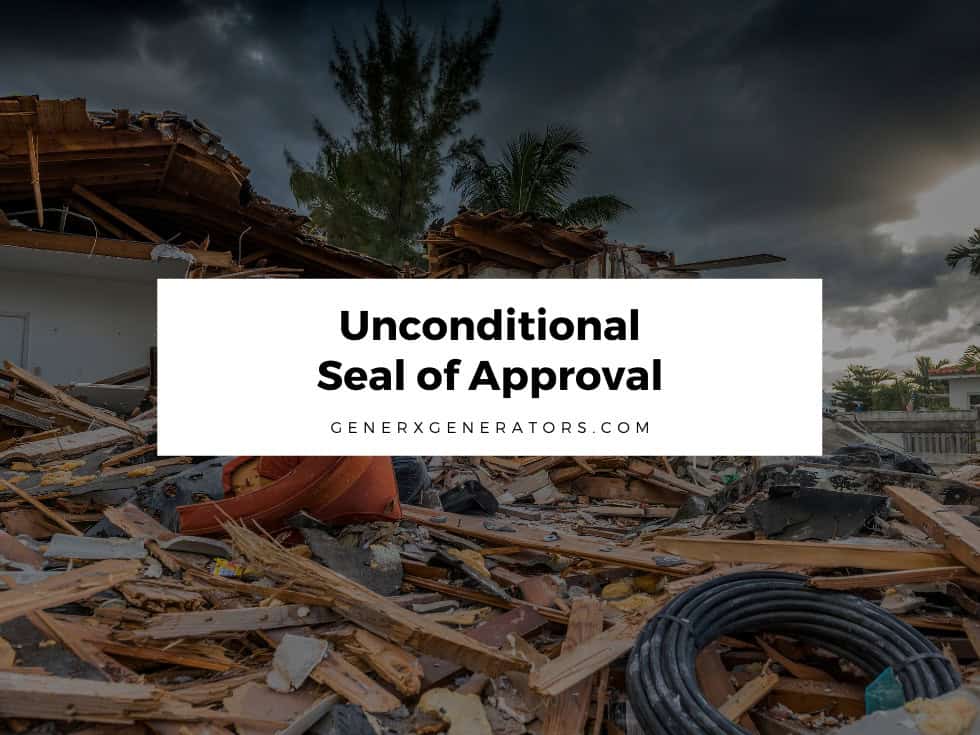 Unconditional Seal of Approval