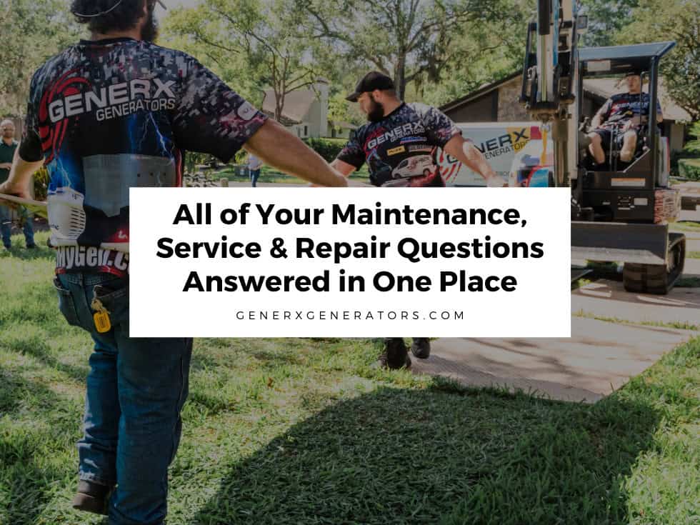 All of Your Maintenance, Service & Repair Questions Answered in One Place