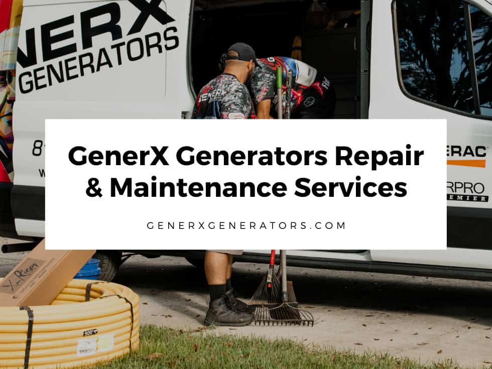 GenerX Generators Repair & Maintenance Services