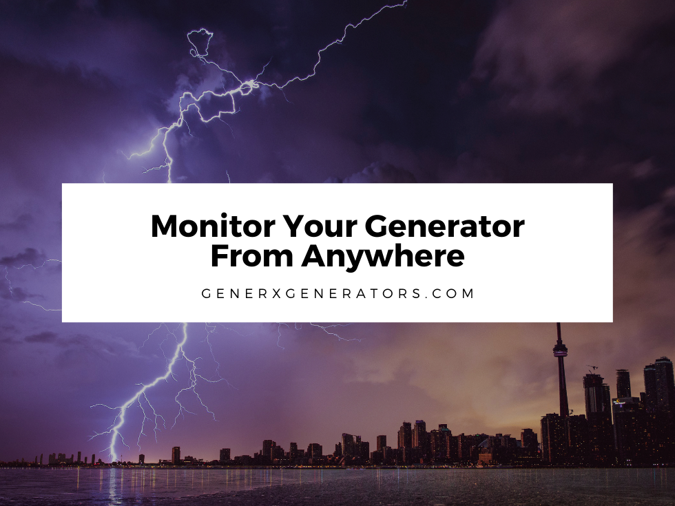 Monitor Your Generator From Anywhere