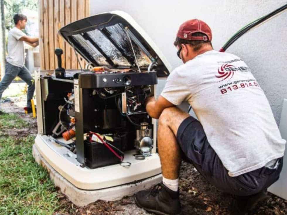 GenerX Generators backup power keeping a Clearwater home running during an outage