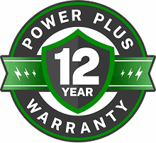 Exclusive Power Plus Warranty 12 Years of Full Coverage